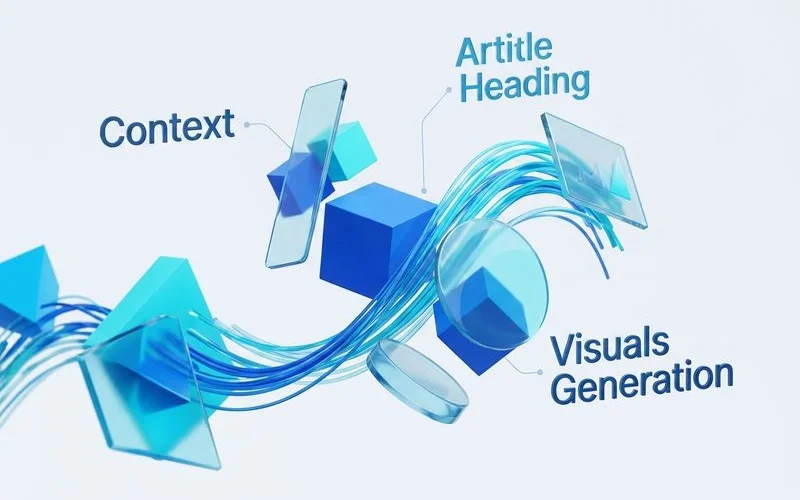 Context-Aware Visuals feature interface showing context-driven image prompts